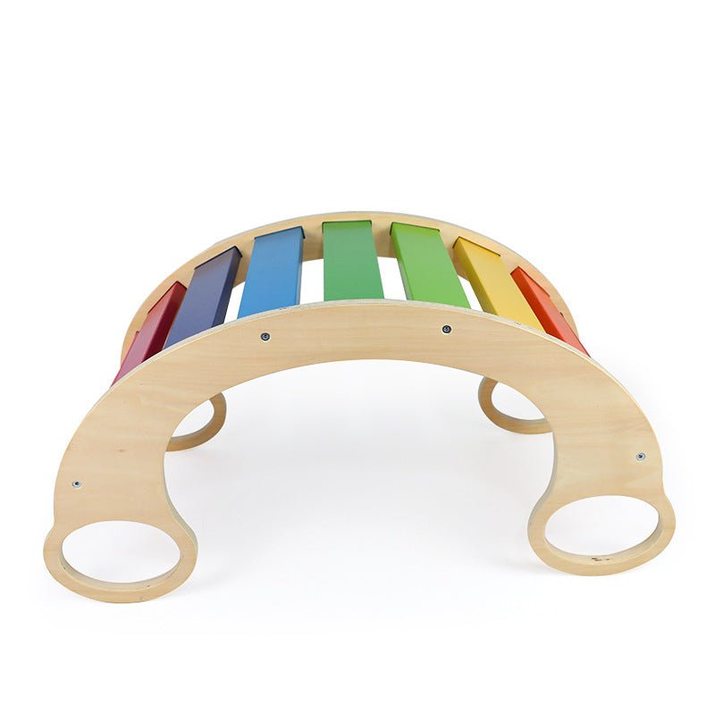 Montessori 5in1 Gyermek Szivárvány Hinta - Mommies.hu -