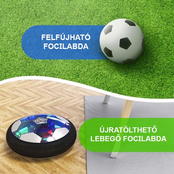 Soccer Master Légpárnás Foci - Fejlesztő Játék LED Világítással