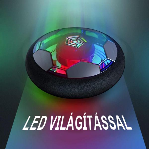 Soccer Master Légpárnás Foci - Fejlesztő Játék LED Világítással