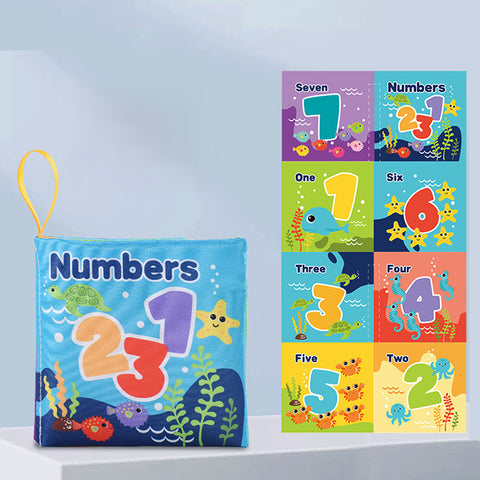 Montessori Tanulós Baba Könyv Puha Ruhából