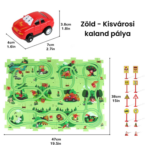 3D Kalandpálya Kirakó – Építs, tervezz kalandozz!