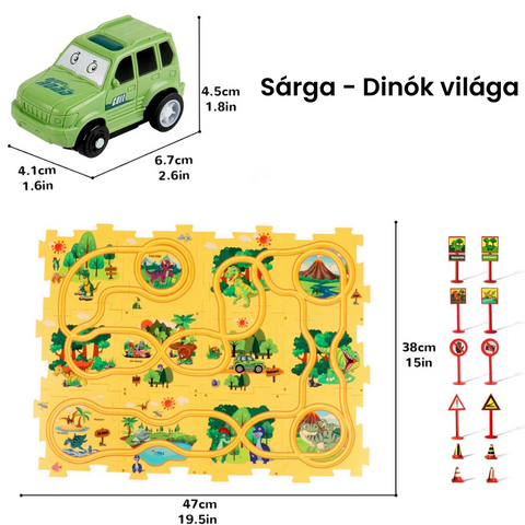 3D Kalandpálya Kirakó – Építs, tervezz kalandozz!