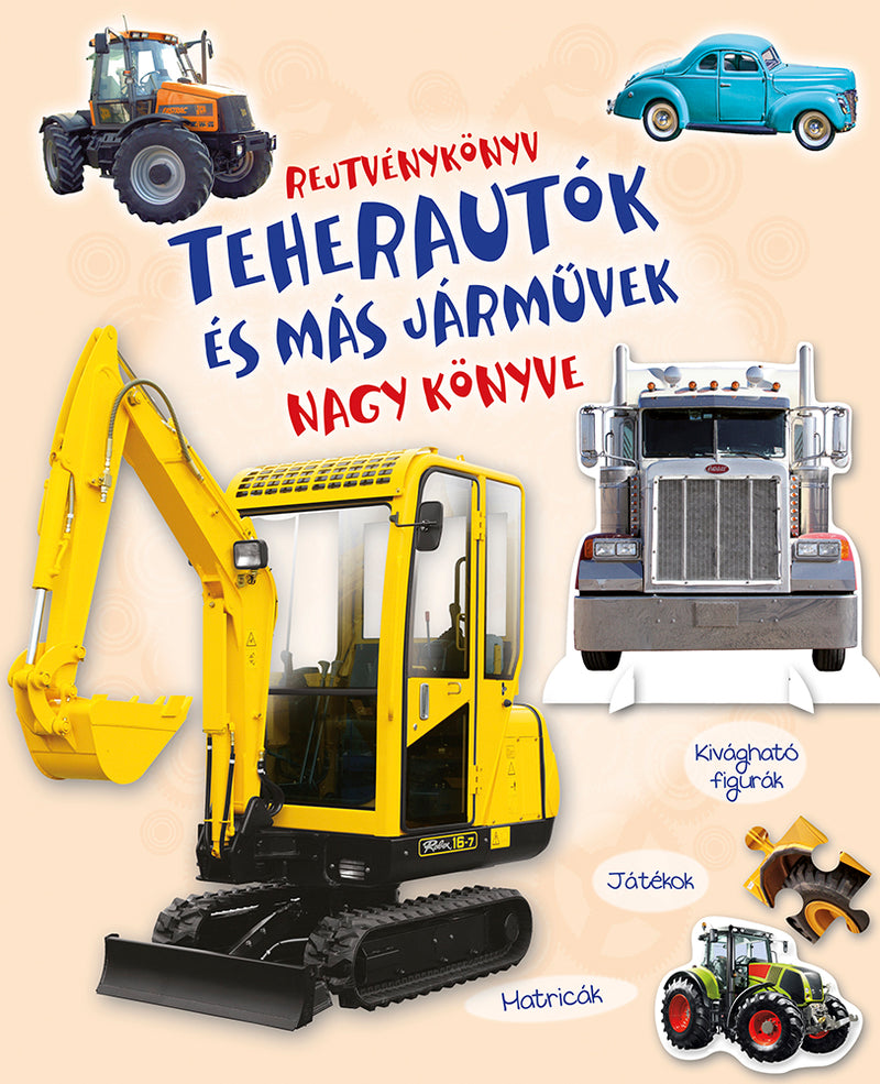 Rejtvénykönyv - Teherautók és más járművek