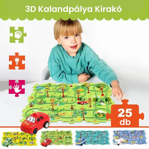 3D Kalandpálya Kirakó – Építs, tervezz kalandozz!