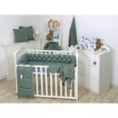 AMY Pure fonott rácsvédő, 240 cm- Kobaltzöld