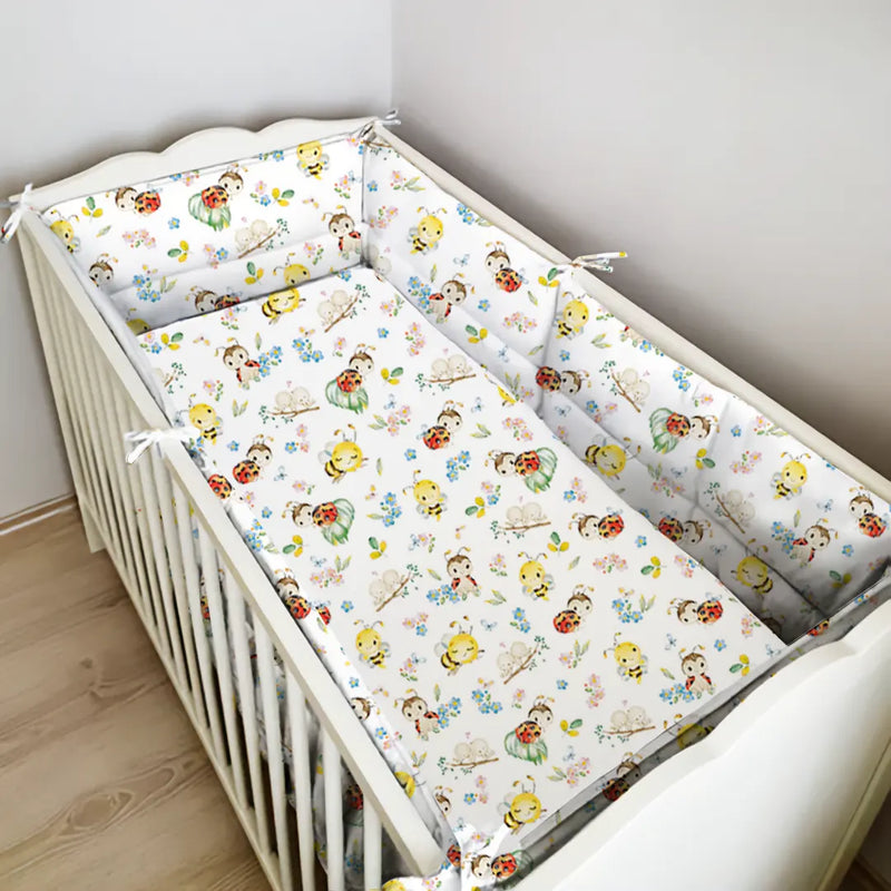 Babóca Babaágy Kiegészítő Szett (matrac, rácsvédő, és lepedő)