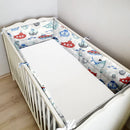 Babóca Babaágy Kiegészítő Szett (matrac, rácsvédő, és lepedő)