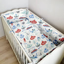 Babóca Babaágy Kiegészítő Szett (matrac, rácsvédő, és lepedő)