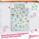 Babóca Borostyános Babaágynemű és Huzat Szett Lepedővel (5 részes)