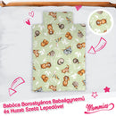 Babóca Borostyános Babaágynemű és Huzat Szett Lepedővel (5 részes)