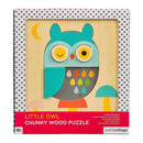 Fa baglyos puzzle, formaillesztő- 5db-os