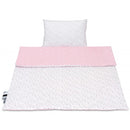 Bellochi bevarrt babaágynemű, 2 db-os- Rózsaszín csillagok