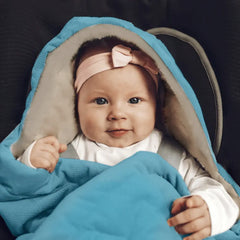 Gyerekülésbe és Babakocsiba Beköthető Takaró