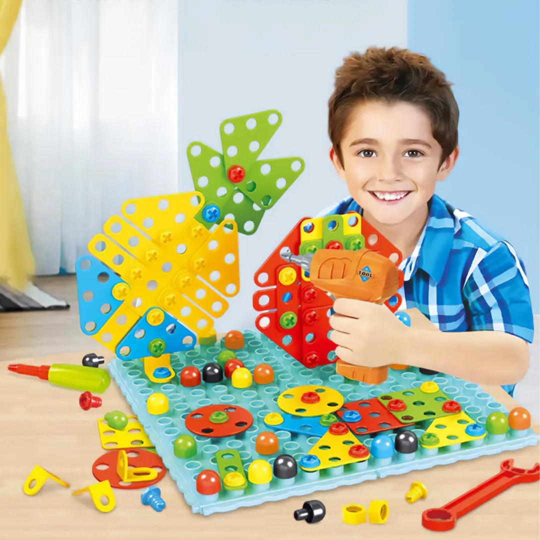 Csavarozós Készségfejlesztő Játék