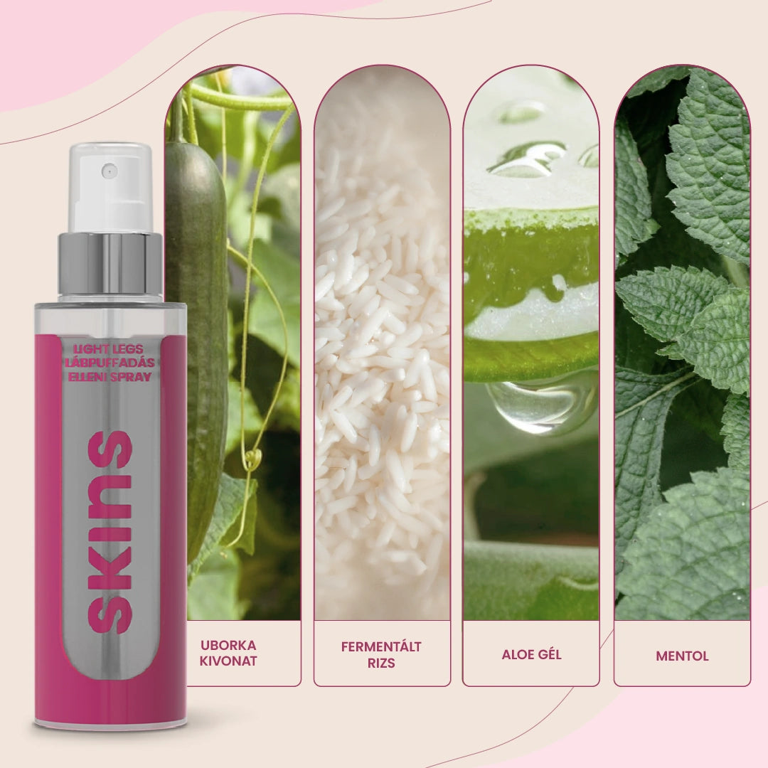 SKINS Light Legs Lábpuffadás Elleni Spray 100ml