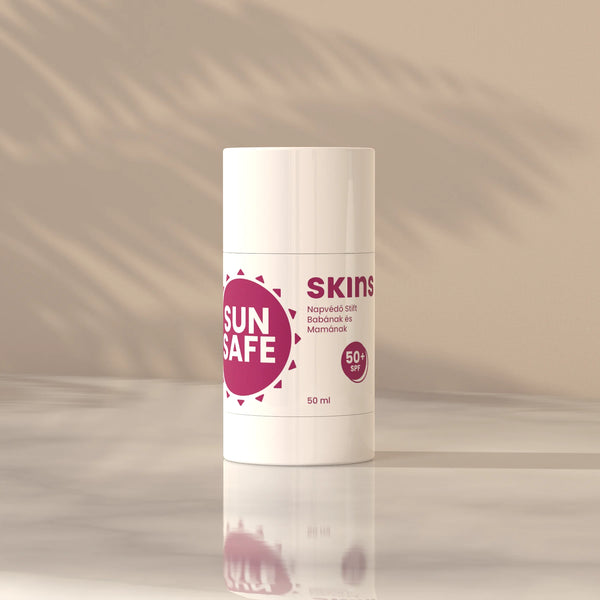 SKINS SunSafe SPF50+ Napvédő Stift Babának és Mamának 50ml
