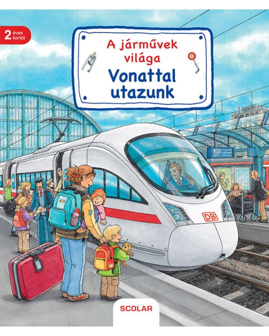 A járművek világa – Vonattal utazunk - Mommies.hu - KÖNYV