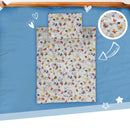 Babóca Borostyános Babaágynemű és Huzat Szett Lepedővel (5 részes)