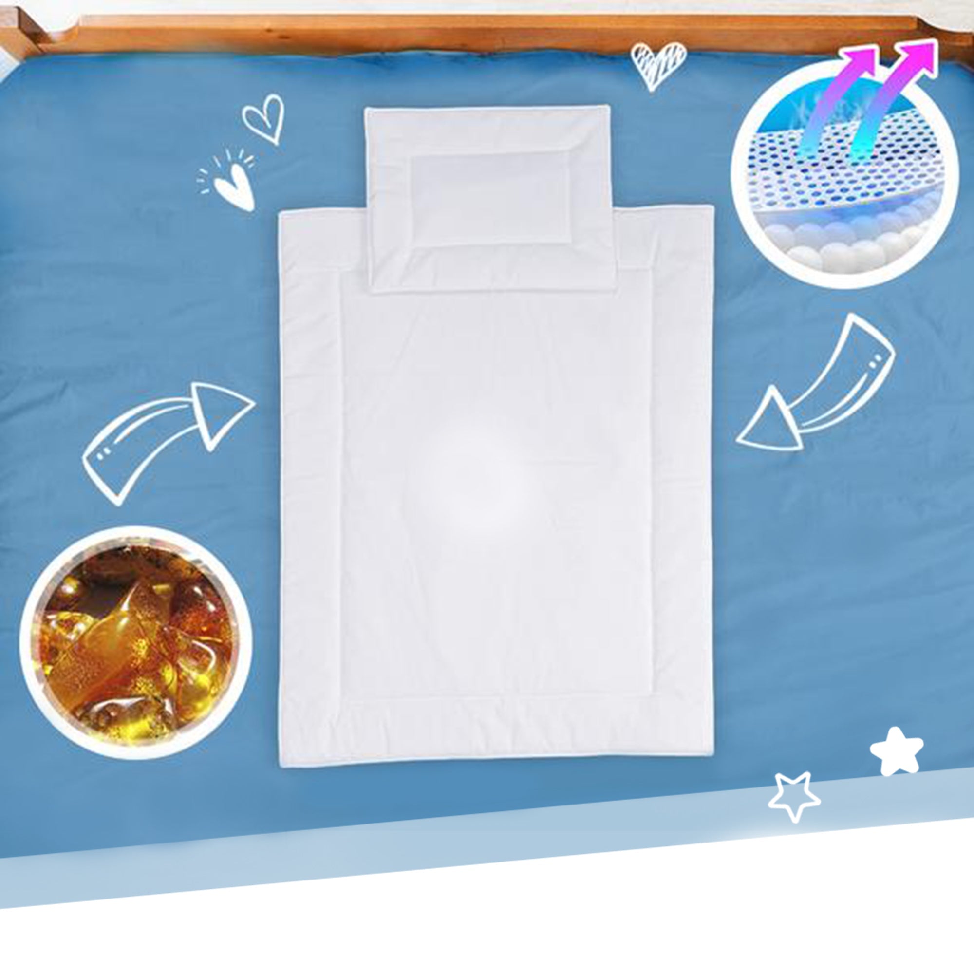 Babóca Borostyános Babaágynemű Szett (2 részes)