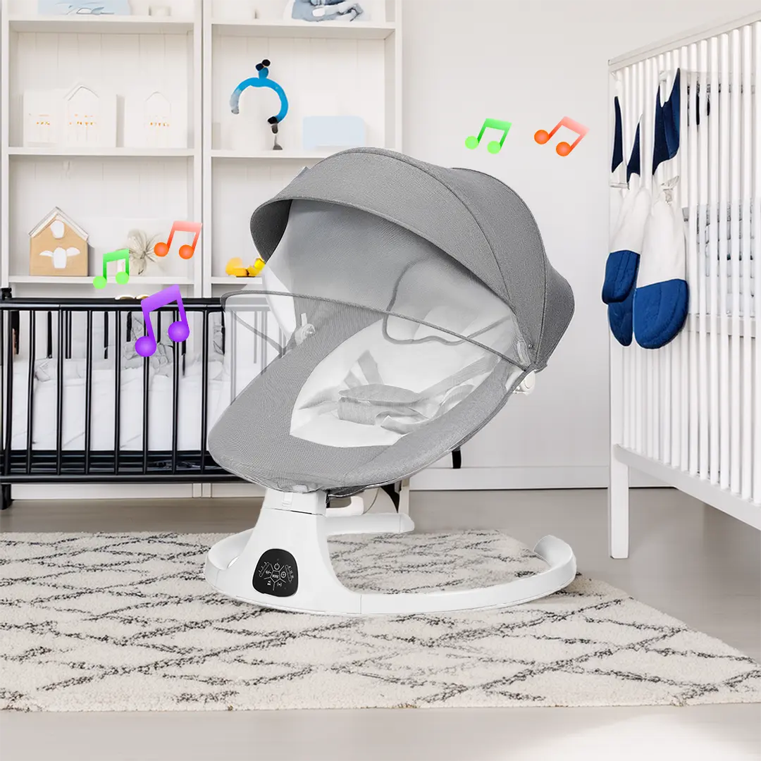 CsendSziget Intelligens babahinta, okos távirányítós babaringató, pihenőszék
