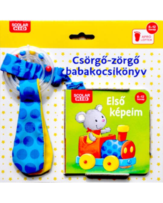 Csörgő - zörgő babakocsikönyv - Első képeim - Mommies.hu - KÖNYV