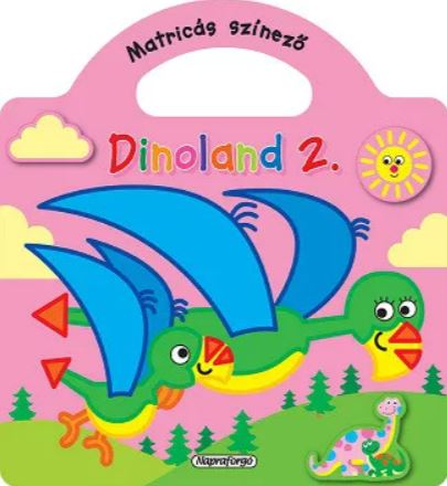 Dinoland 2. - Matricás színező - Mommies.hu - KÖNYV