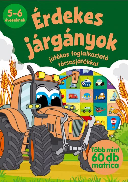 Érdekes járgányok - Játékos foglalkoztató társasjátékkal - Mommies.hu - KÖNYV