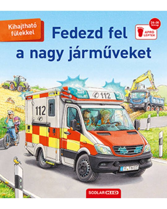 Fedezd fel a nagy járműveket 2. kiadás - Mommies.hu - KÖNYV