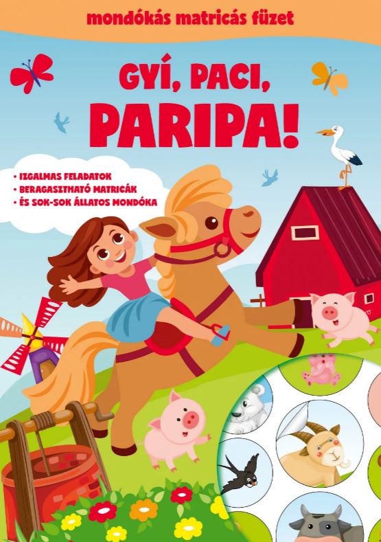 Gyí paci paripa mondókás matricás füzet - Mommies.hu - KÖNYV