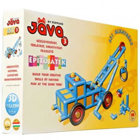 Jáva 3 építőjáték 3 - 99 év - Mommies.hu - JÁRNI