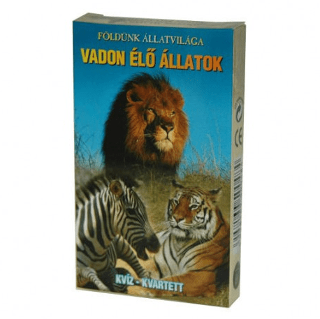 Kártya : Vadon élő állatok 4 - 12 év+ - Mommies.hu - NAGYOBB