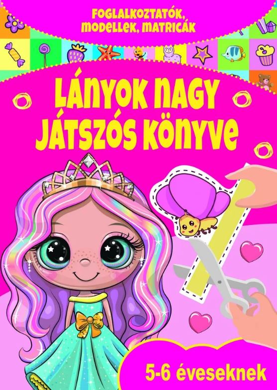 Lányok nagy játszós könyve - Mommies.hu - KÖNYV