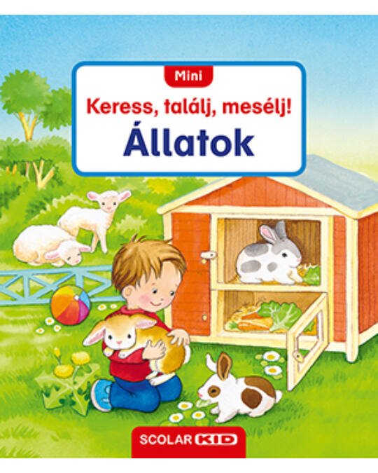 Mini Keress, találj, mesélj! Állatok - Mommies.hu - KÖNYV