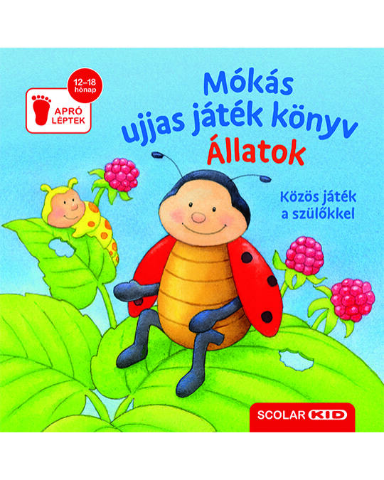 Mókás ujjas játék könyv - Állatok - apró léptek - Mommies.hu - KÖNYV