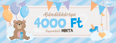 Mommies Babakék Ajándékkártya - Mommies.hu - 