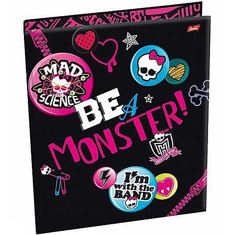 Monster High gyűrűs mappa A4 - Mommies.hu - FILLÉRES