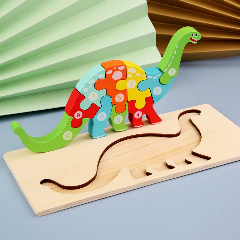 Montessori 3D Fa Puzzle - Mommies.hu - BABA