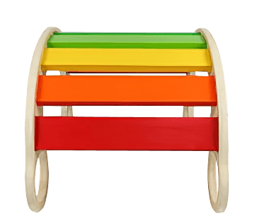 Montessori 5in1 Gyermek Szivárvány Hinta - Mommies.hu - 