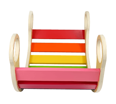 Montessori 5in1 Gyermek Szivárvány Hinta - Mommies.hu - 