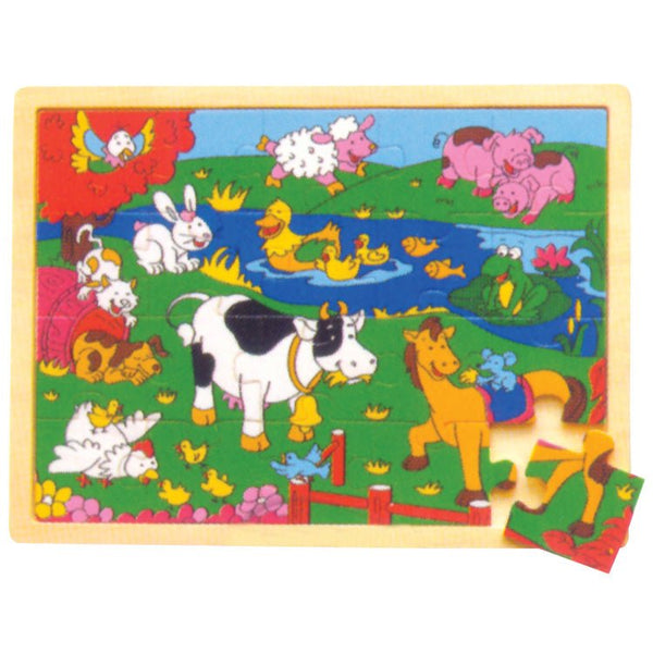 Puzzle 20 db - os (háziállatos) 3 - 5 év+ - Mommies.hu - FILLÉRES