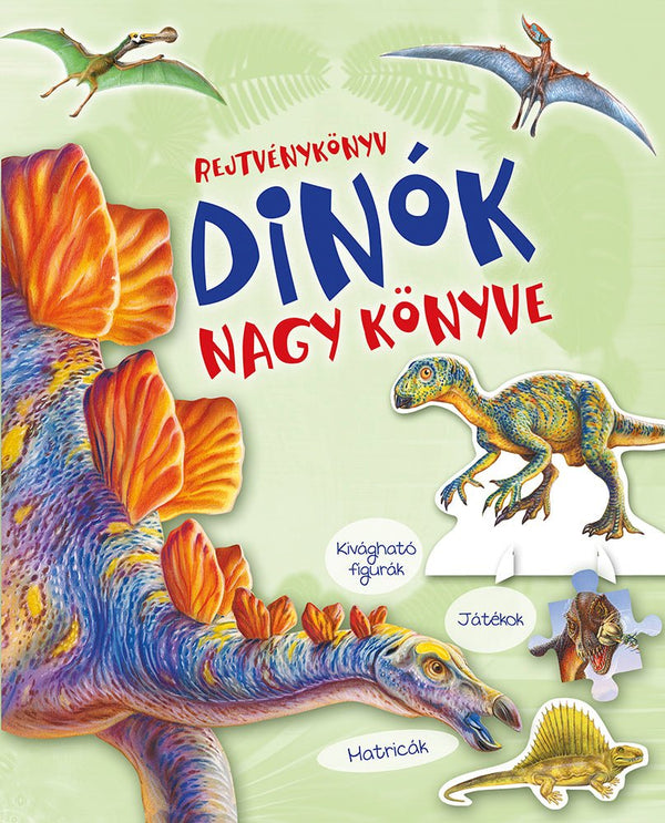 Rejtvénykönyv - Dinók nagy könyve - Mommies.hu - 