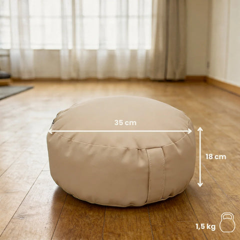 Meditációs Jóga Párna Tönkölypelyva Töltettel