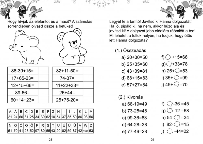 Ügyesedj: Összeadás és kivonás 20 - tól 100 - ig 2. osztály - Mommies.hu - KÖNYV