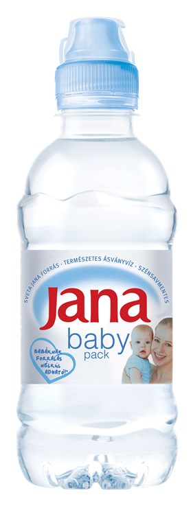 Jana Baby natúr természetes sportkupakos baba ásványvíz 0,33l