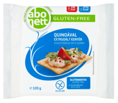 Abonett extrudált kenyér quinoával, gluténmentes - 100 g