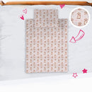 Babóca Borostyános Babaágynemű és Huzat Szett Lepedővel (5 részes)