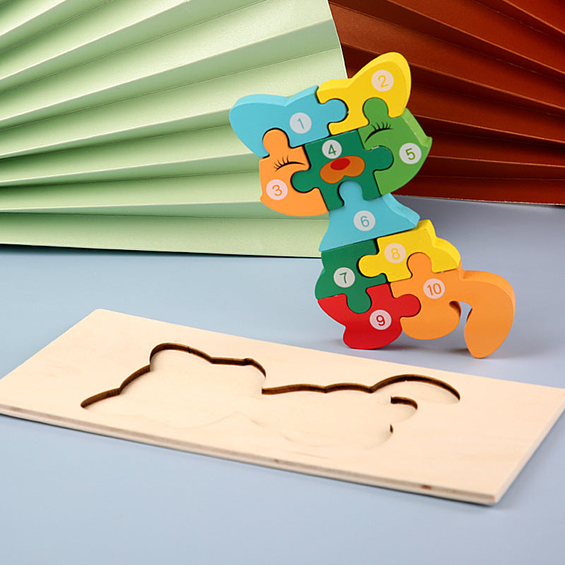 Montessori 3D Fa Puzzle