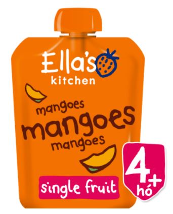 Ella’s Kitchen Organikus mangópüré bébiétel  4 hó+ 70 g
