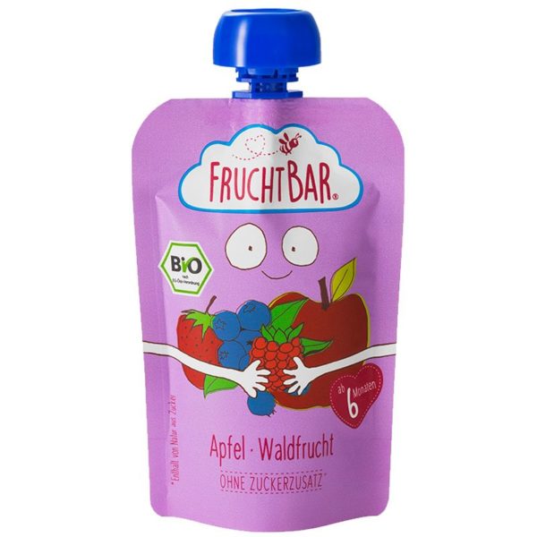 Fruchtbar BIO Alma erdei gyümölcs bébiétel 6 hó+ 100g