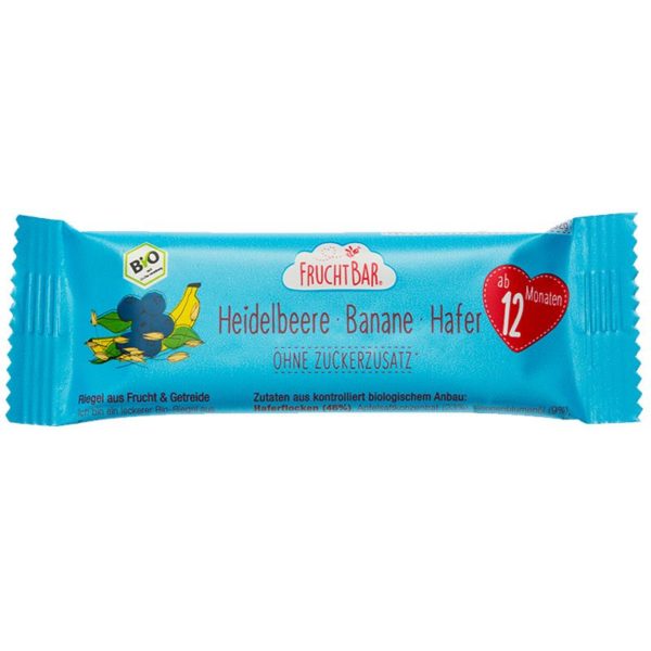 Fruchtbar BIO Műzliszelet  Áfonya, banán, zabpehely 12 hó+ 23g